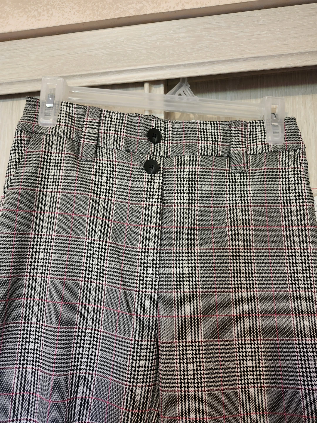 Reiitmans Regular Slim Fit Dress Plaid Pants  - Size 2 - photo 4