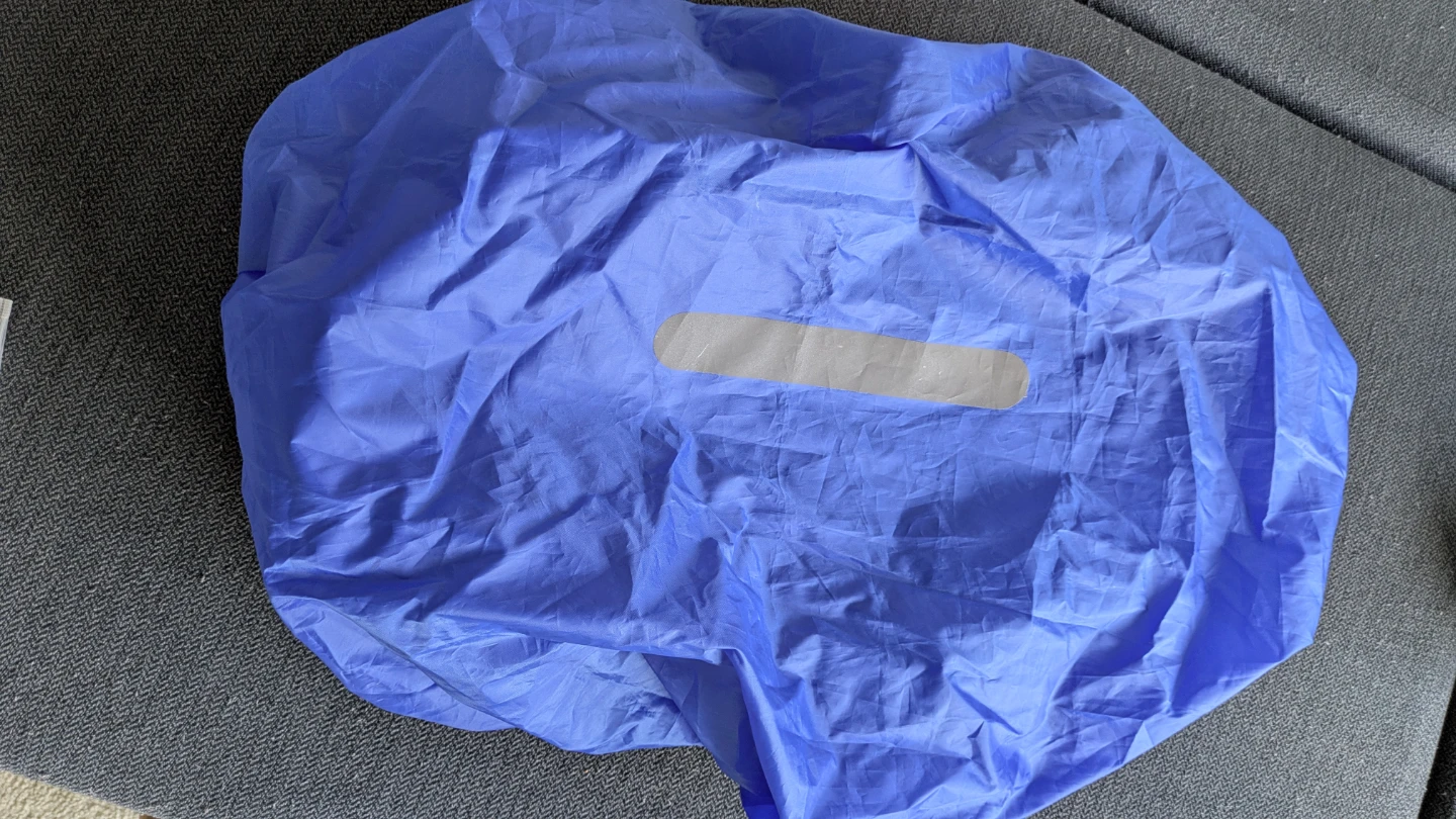 Blue Backpack Rain Cover - photo 3