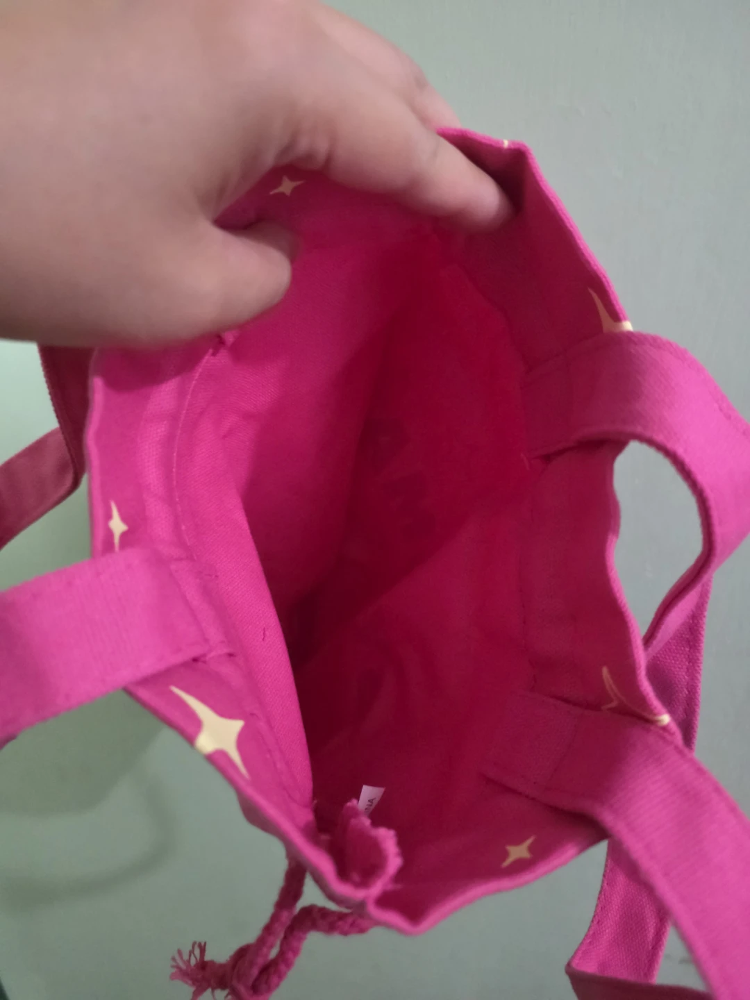BYOMA Pink Drawstring Pouch Bag ⚽️ - photo 3