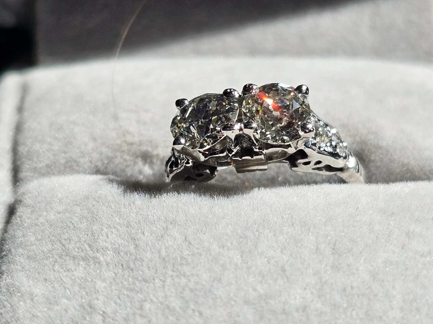 Vintage 1925 engagement ring