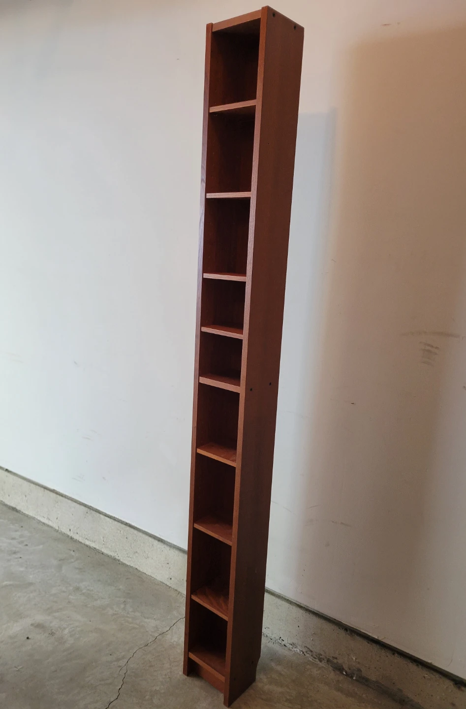 Tall Slim Media Tower / CD & DVD Storage Shelf. - photo 3