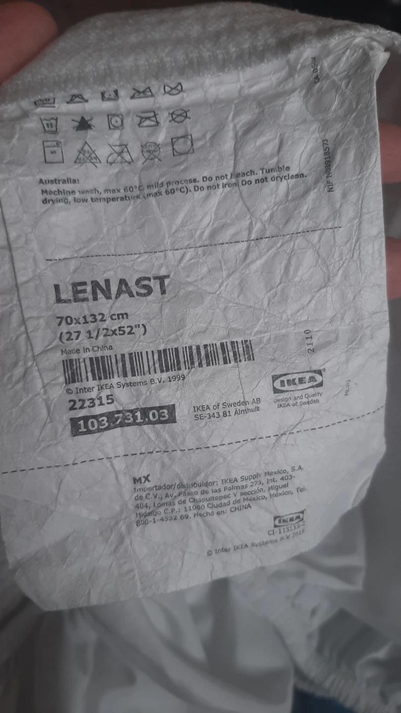 IKEA LENAST Fitted Sheet - photo 5