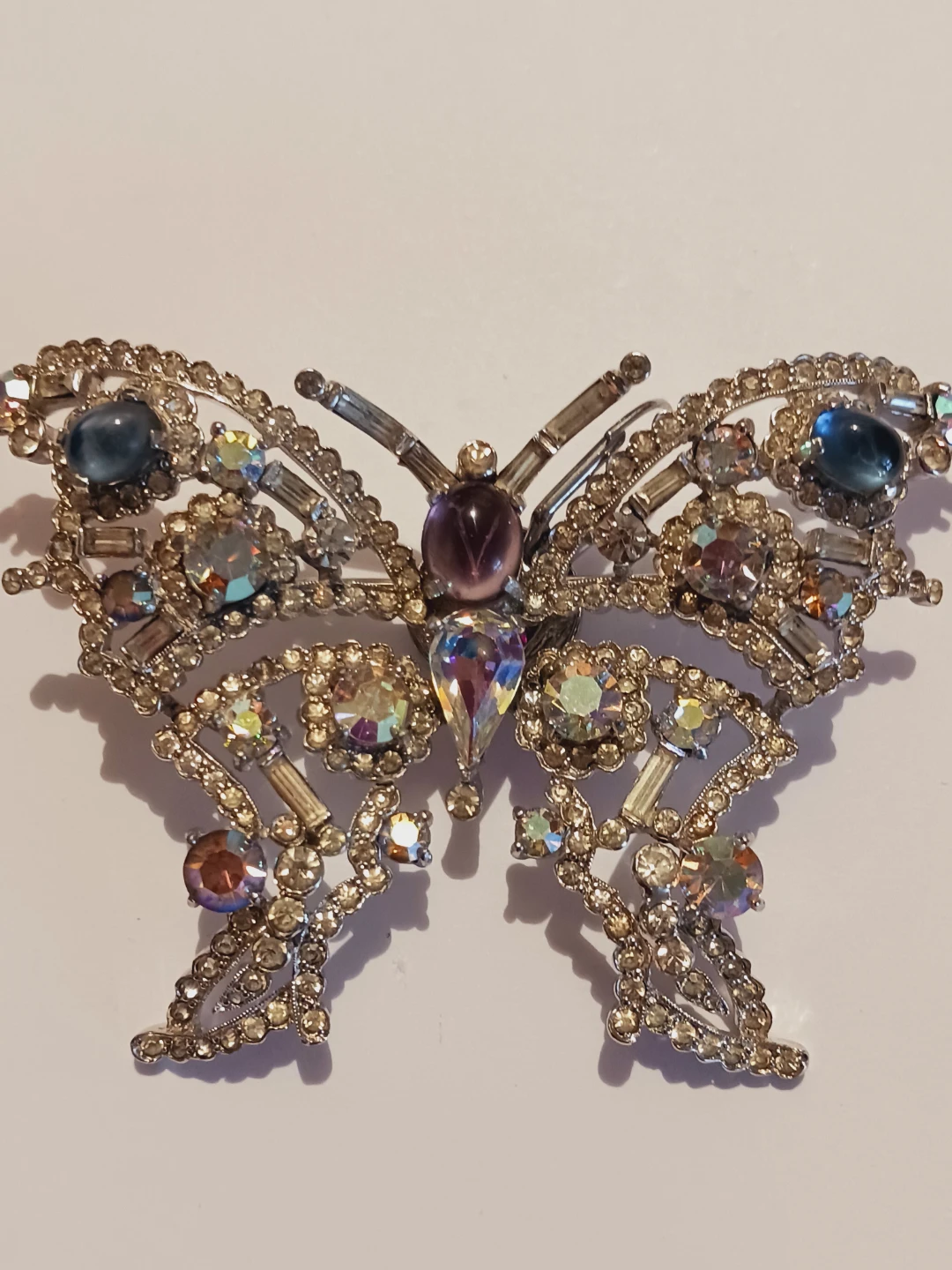 JOMAZ JOSEPH MAZER DESIGNER SIGNED BUTTERFLY 🦋 BROOCH - photo 3
