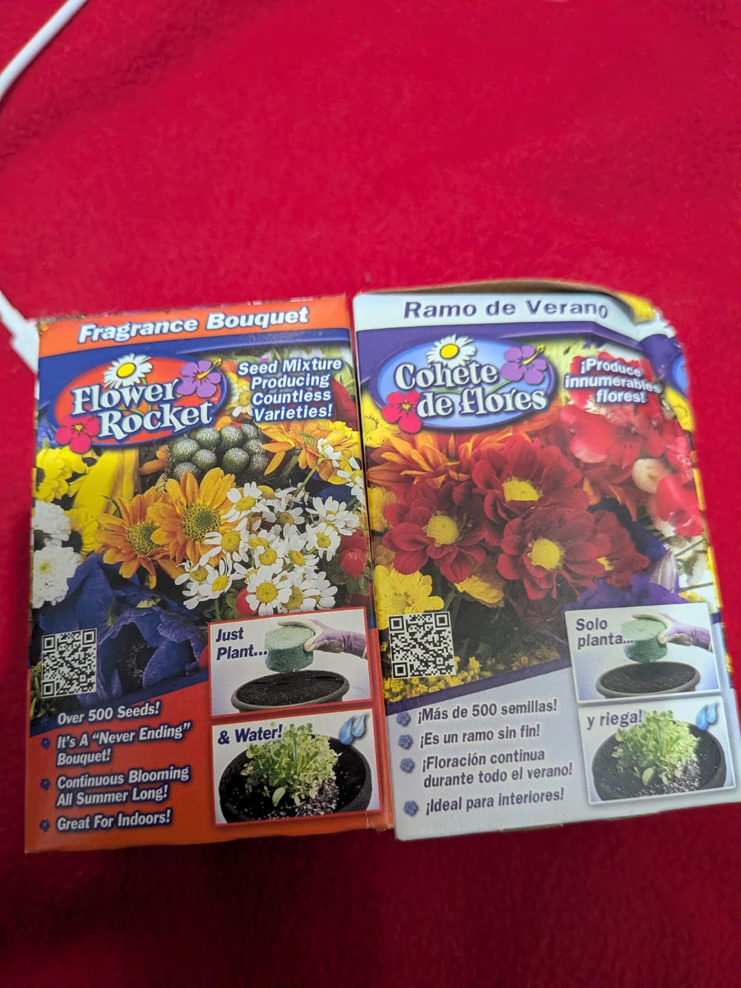 Flower Rocket Seed Mixture & Ramo de Verano Flower Seeds