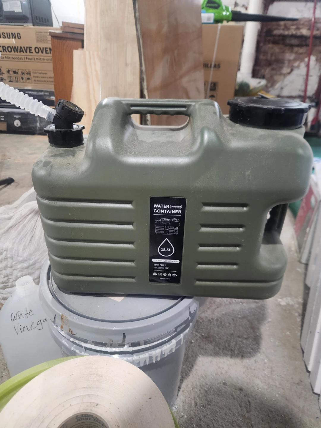 Water Container 18.5L BPA-Free Outdoor ⚽