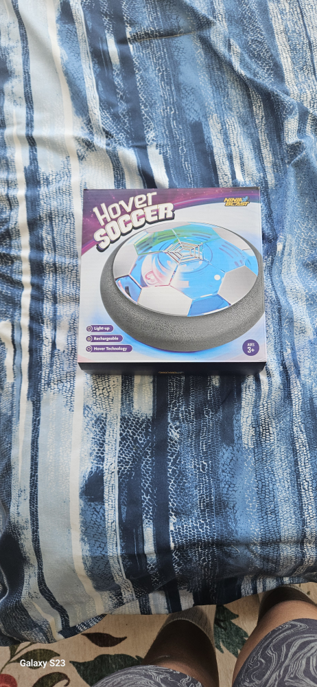 Ninja Blast hovering soccer ball for kids