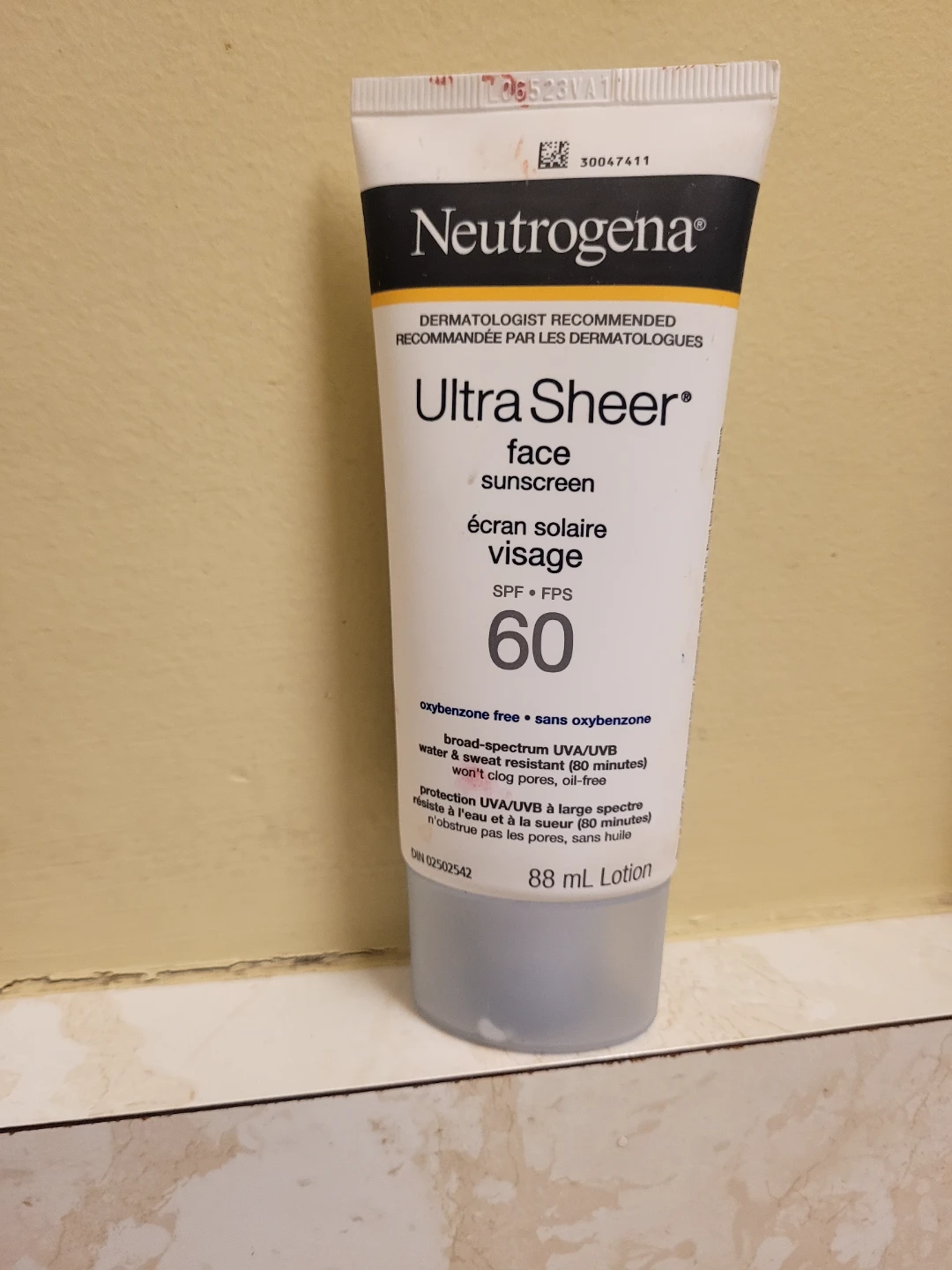 Neutrogena Ultra Sheer Face Sunscreen SPF 60