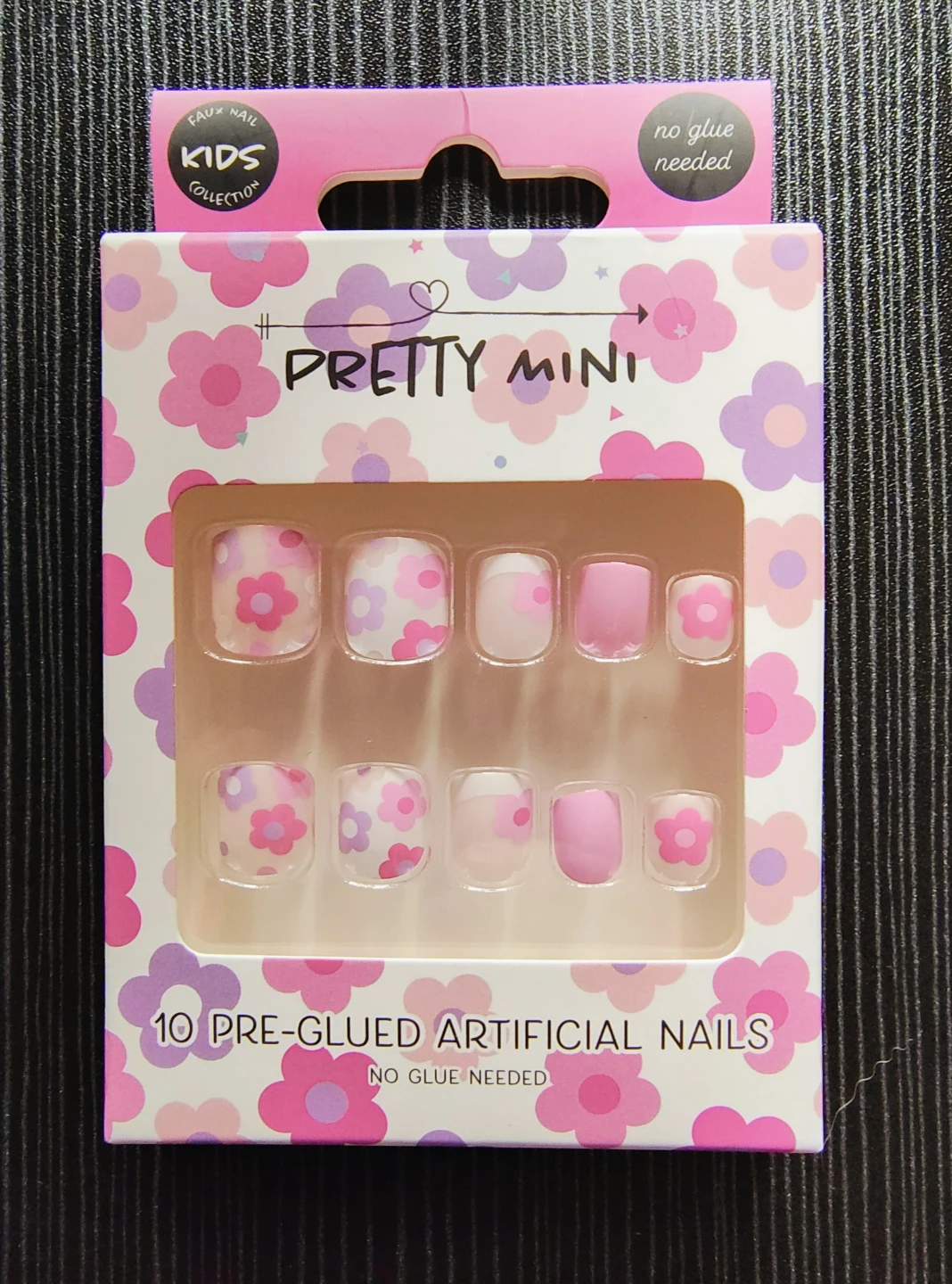 Pretty Mini Faux Nails Kids Collection