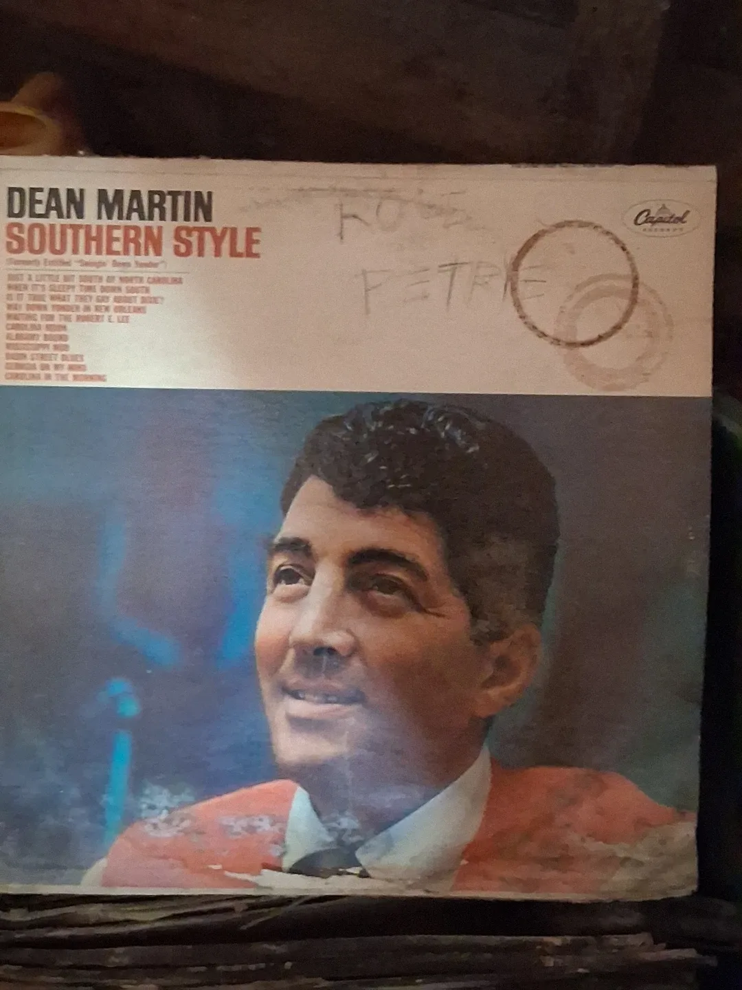 ⚽Dean Martin Southern Style Vinyl Record