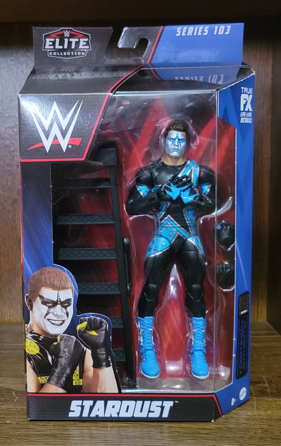 WWE Stardust Elite Collection Series 103 Chase Blue