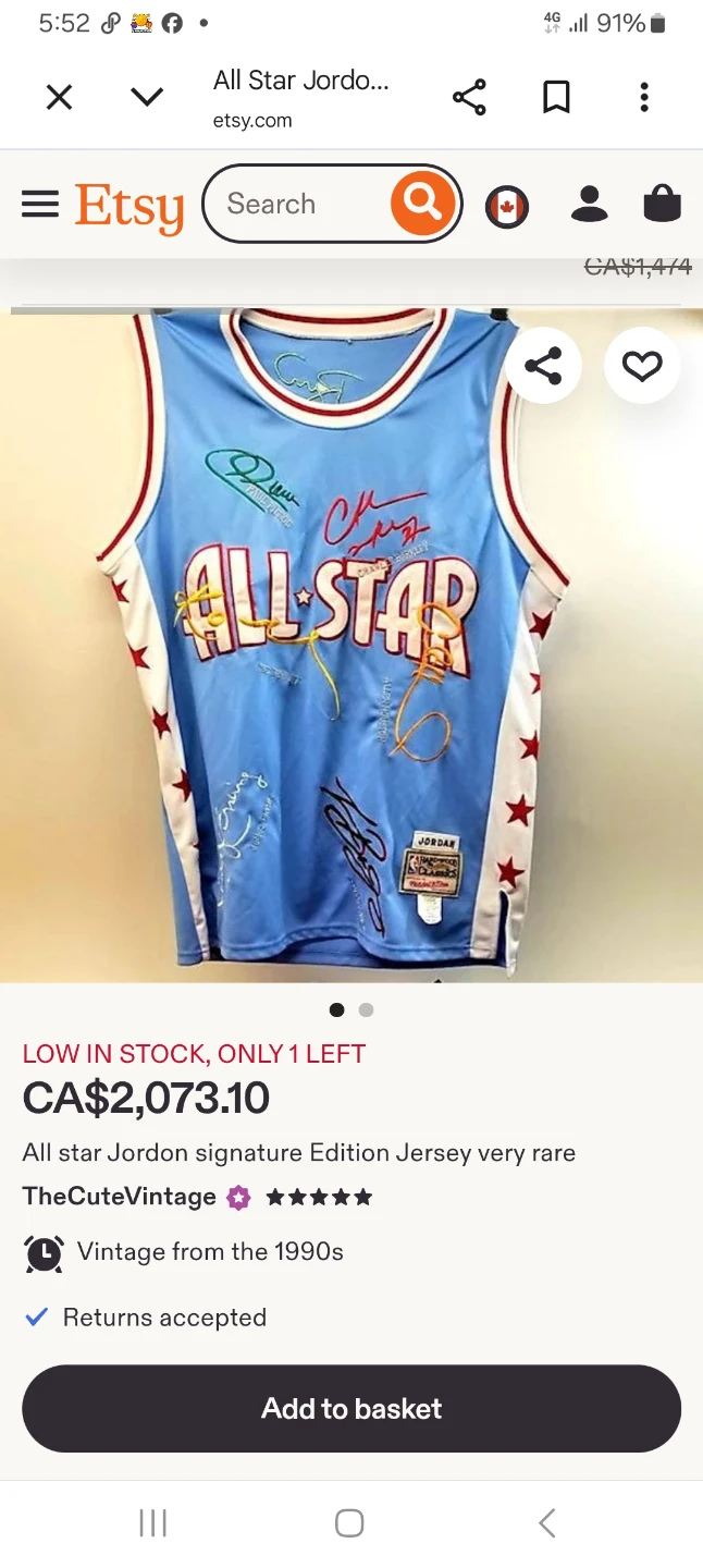 All Star Jordan Signature Jersey - photo 2