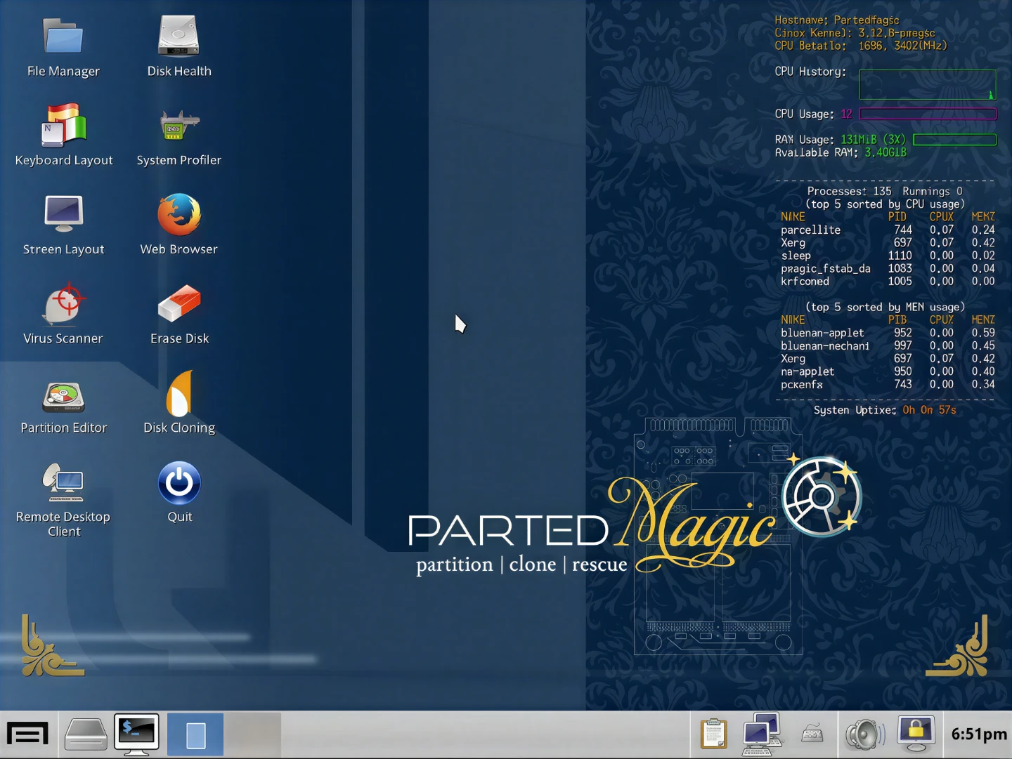 Parted Magic Bootable DVD - photo 2