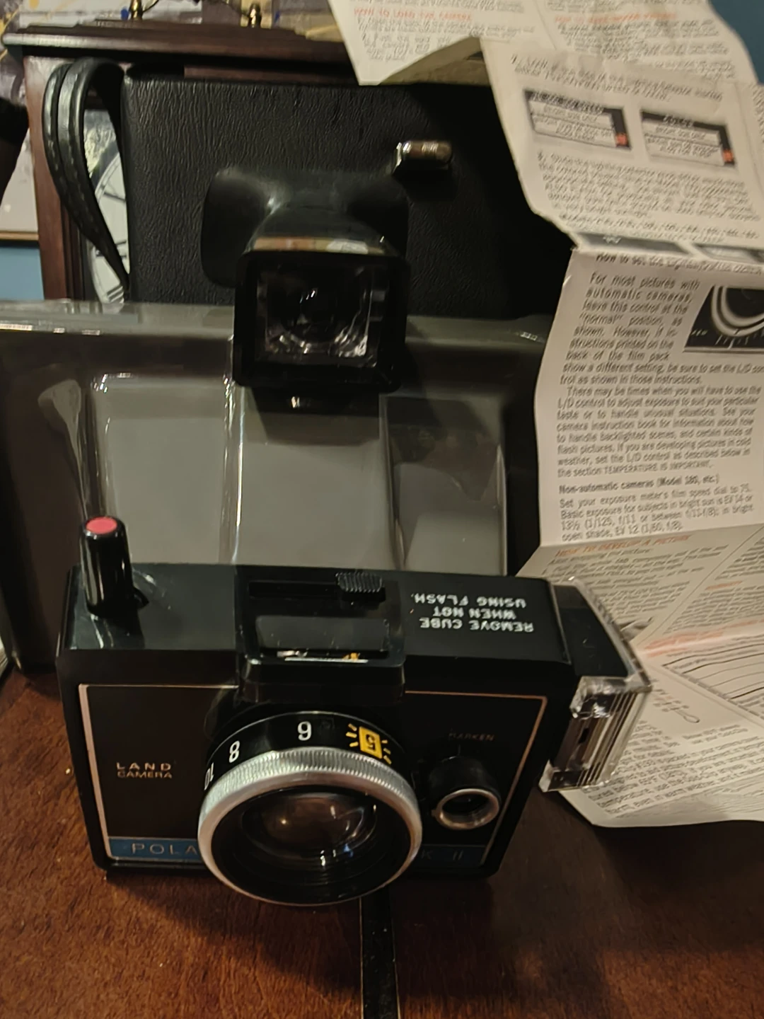 1969 Polaroid Colorpack II Land Camera with Flash Cubes