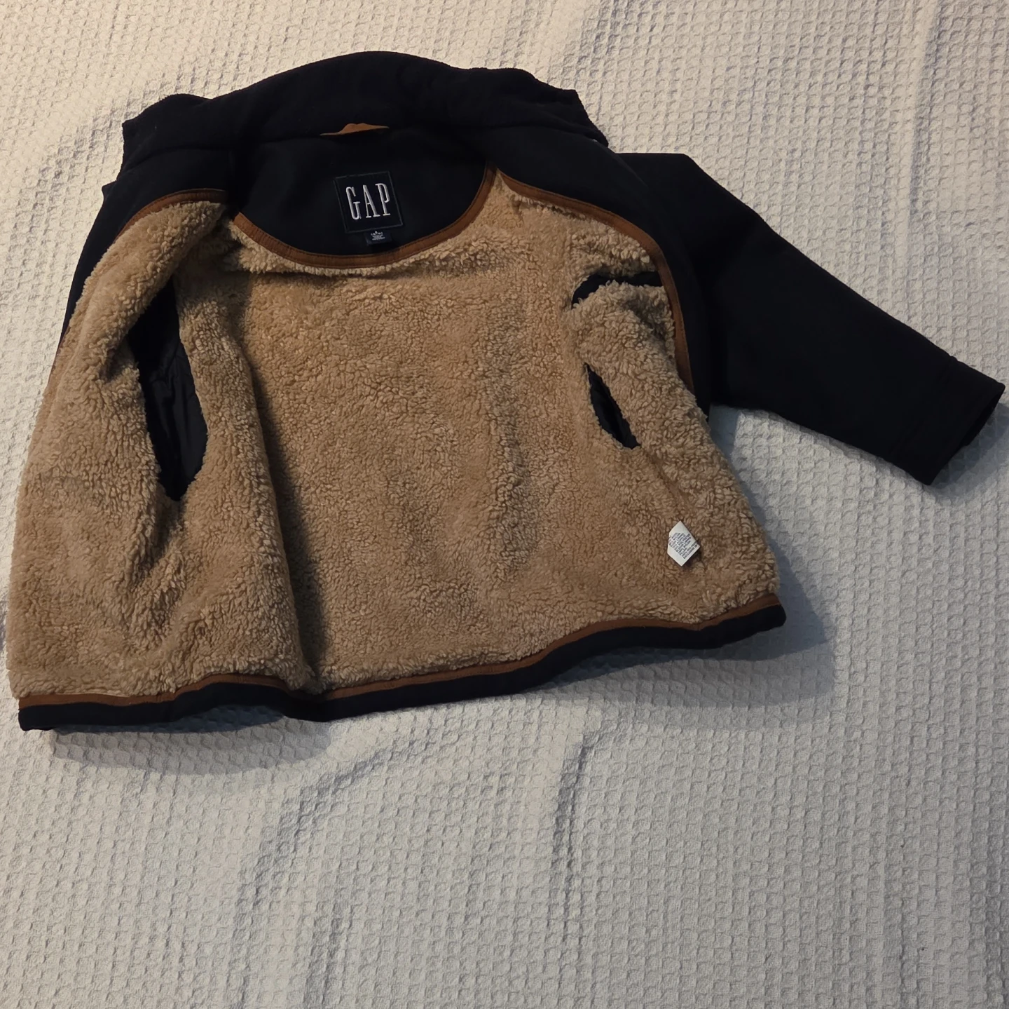 GAP Boy's Wool Blend Full-Zip Jacket (Small 5-6) - photo 5