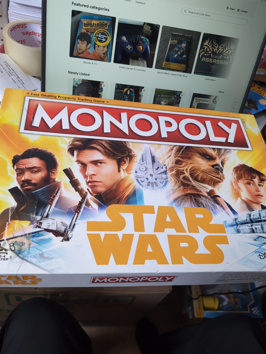 Monopoly Star Wars Edition Board Game