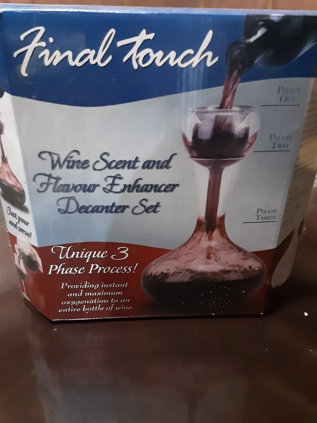 Wine Aerator and Decanter Set still in the box