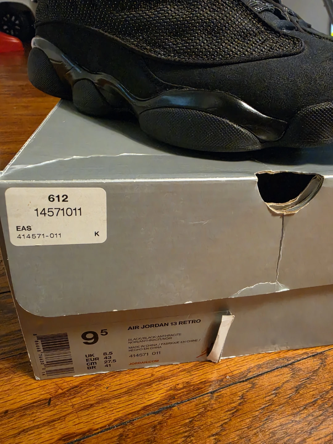Air Jordan 13 Retro "Black cats" Men's Shoes - photo 3