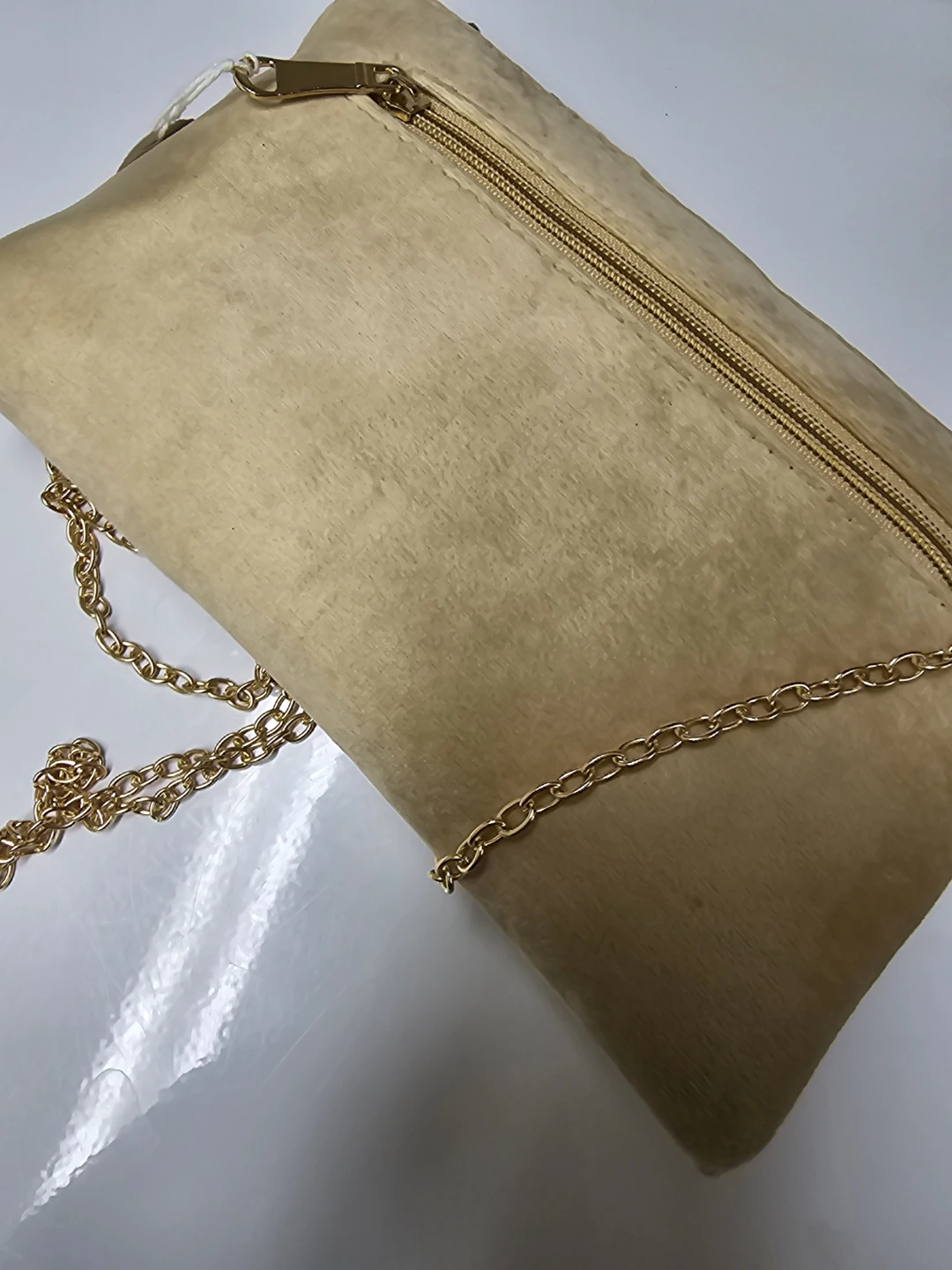 Embellished Clutch with Chain Strap - photo 3