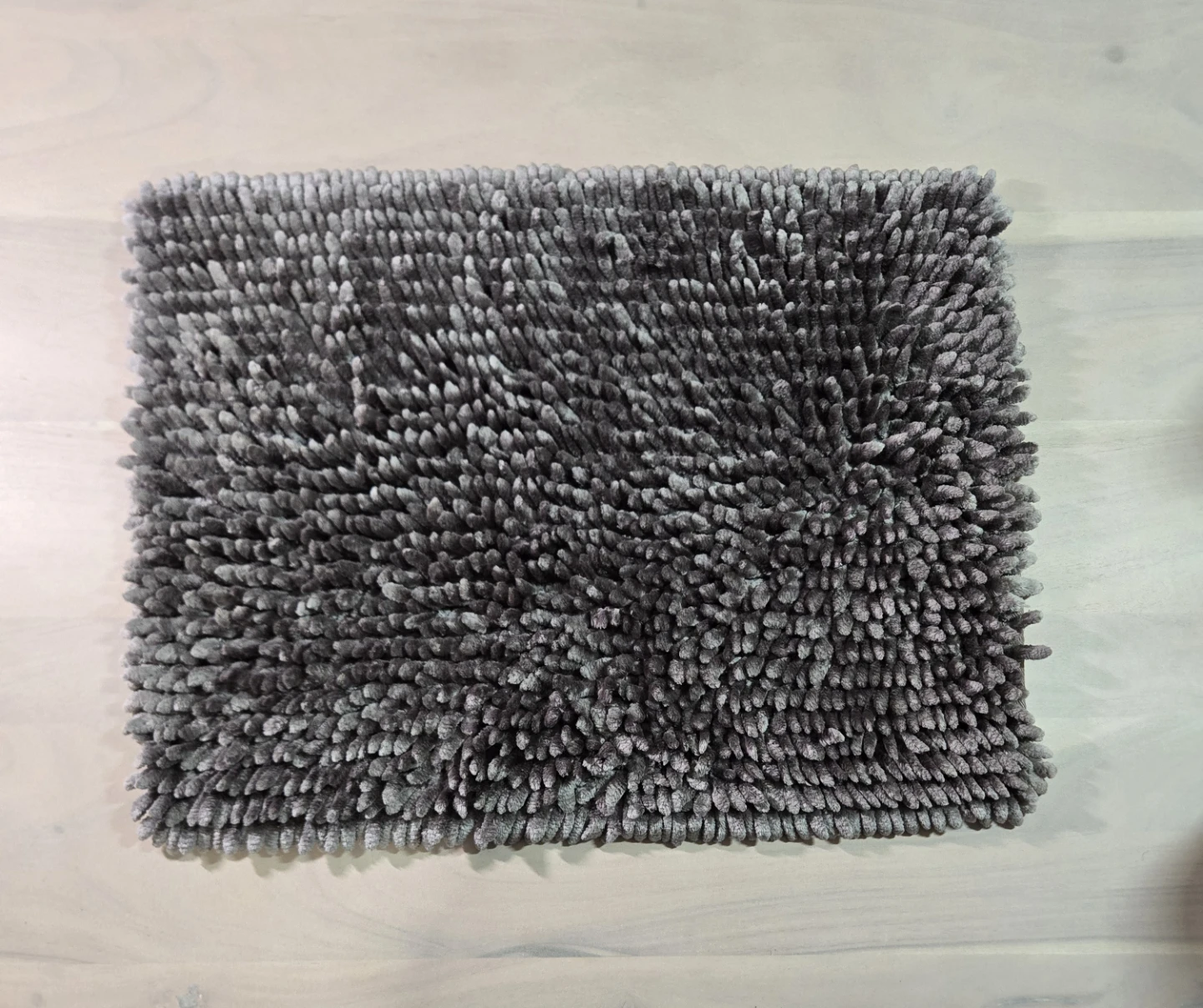 Greyish Shaggy Rug Mat
