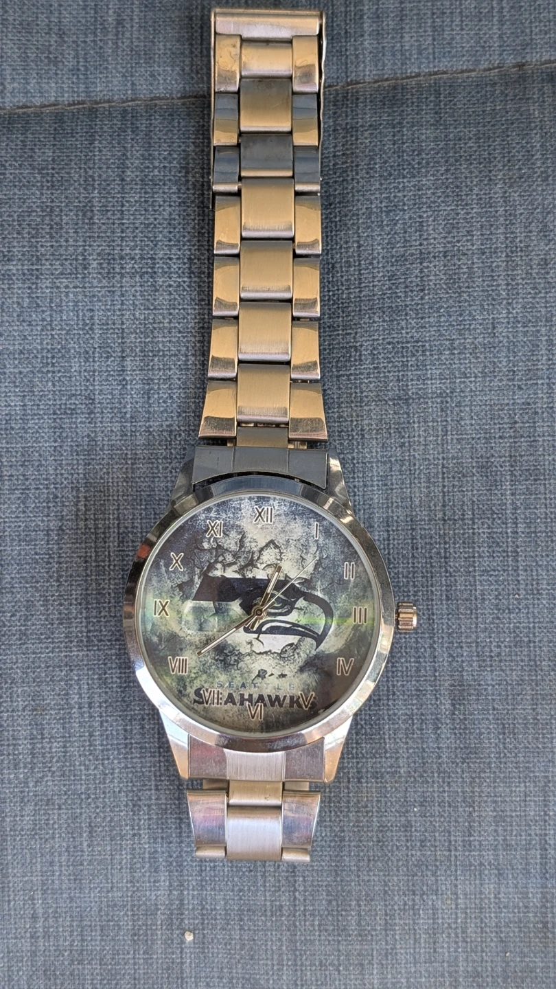 Seattle Seahawks Stainless Steel Watch - photo 2
