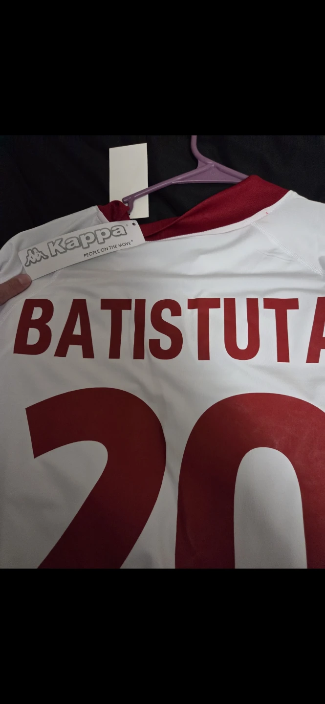 ⚽️AS Roma 2001/02 #20 Batistuta - Kappa - photo 3