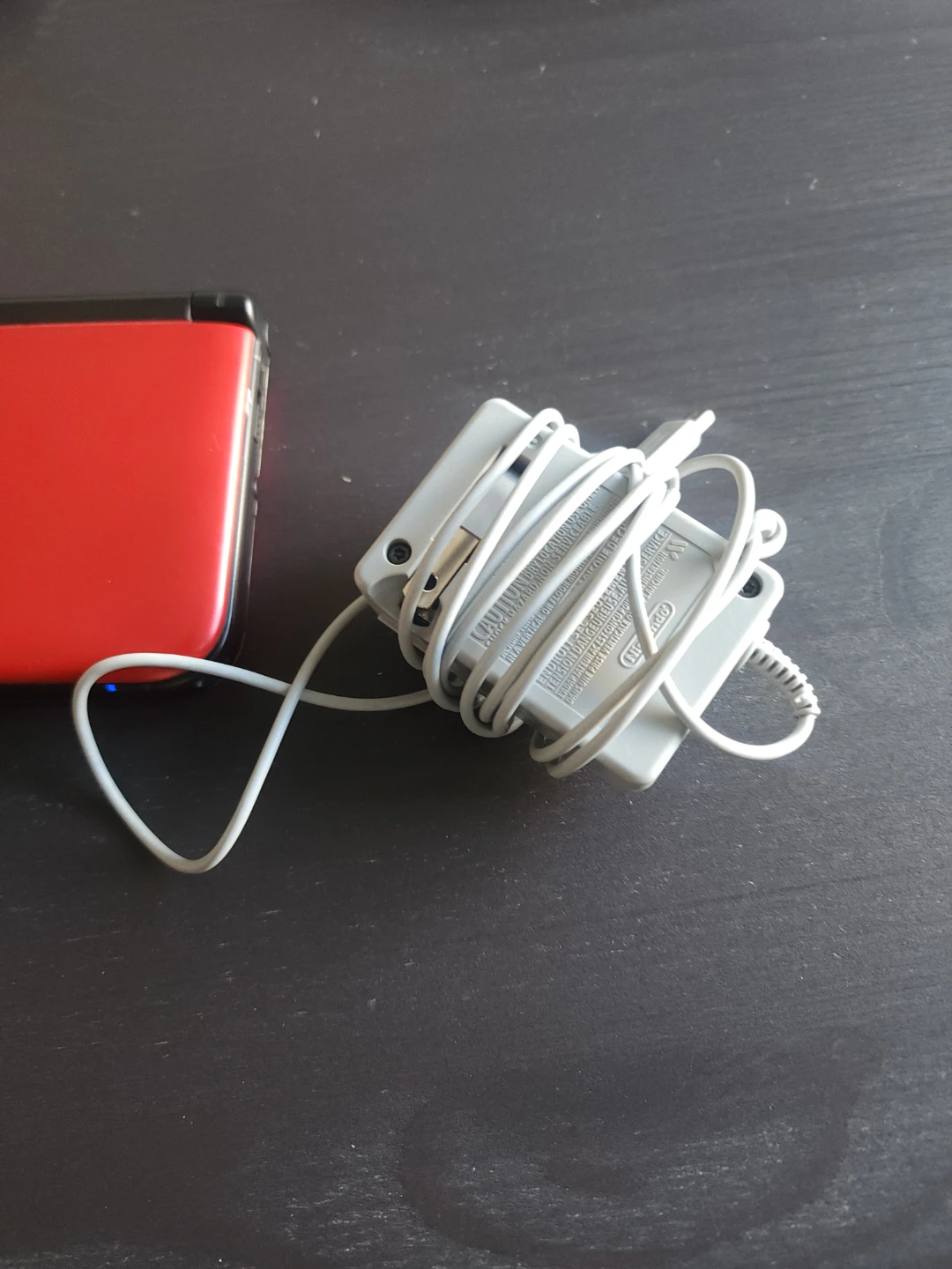 Red  Nintendo 3DS XL & Games - photo 3
