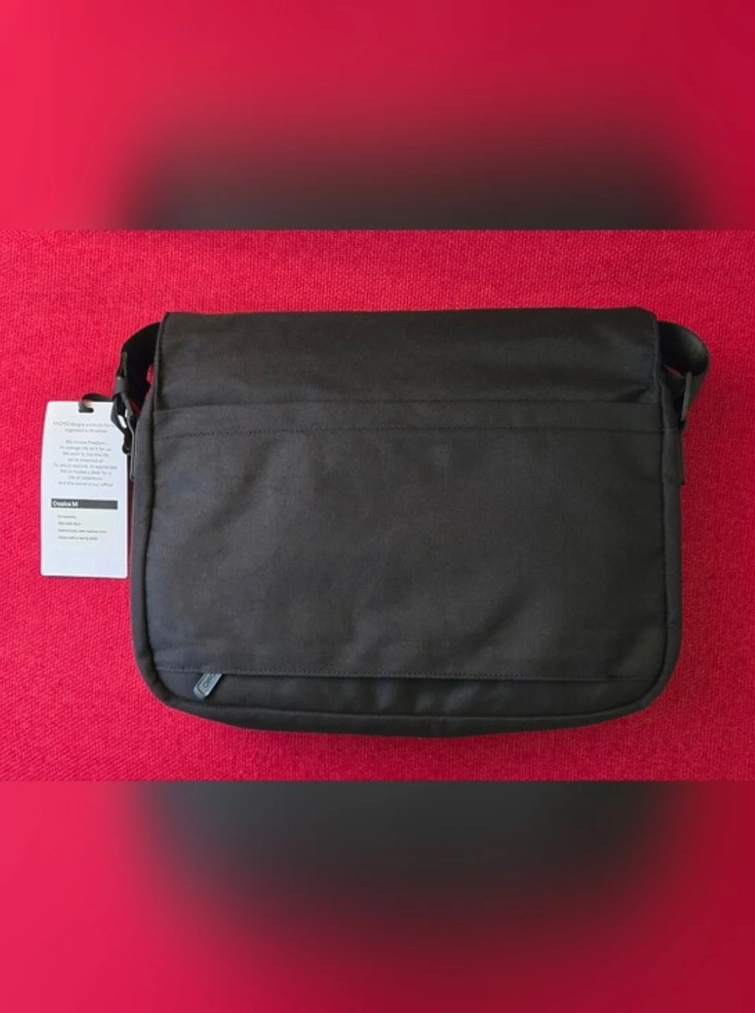 KNOMO Osaka Messenger Bag for Work and Travel Black - photo 5