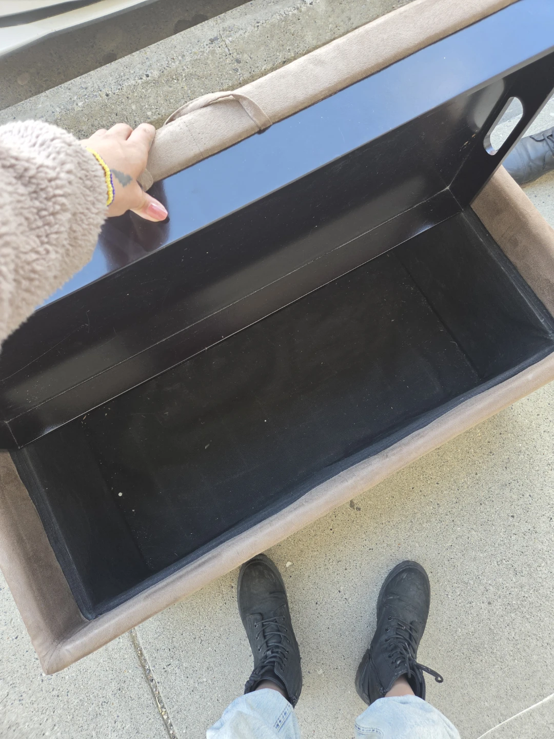 Storage Ottoman Bench - photo 4