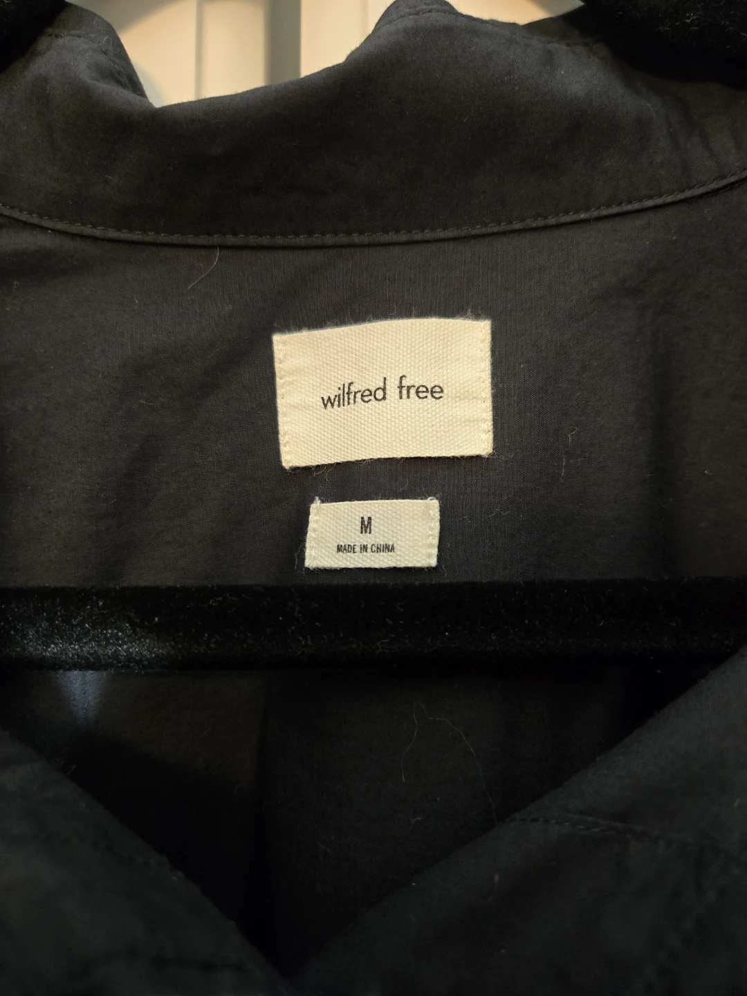Aritzia - Wilfred Free Black Button-Up Shirt - photo 2