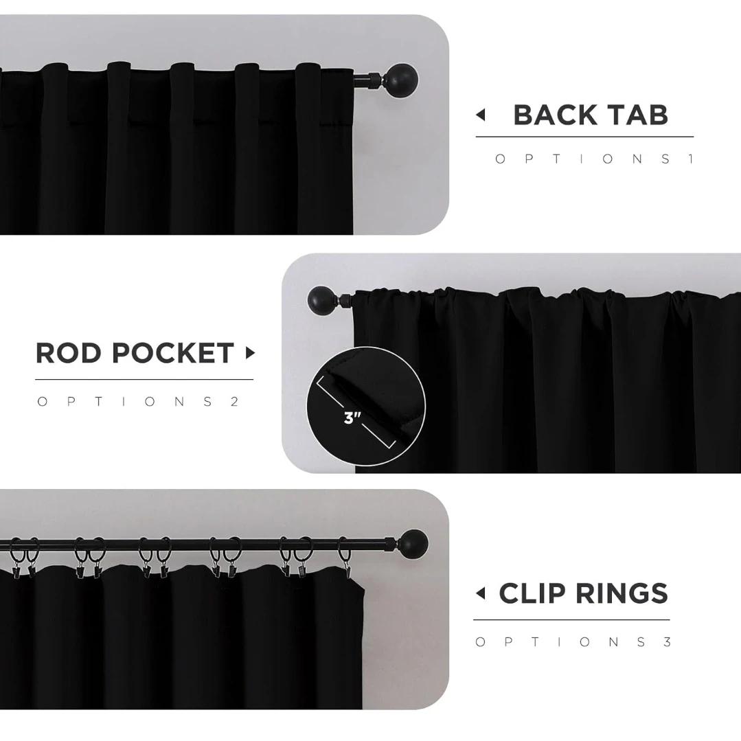 Blackout Curtains (Pair) - photo 3