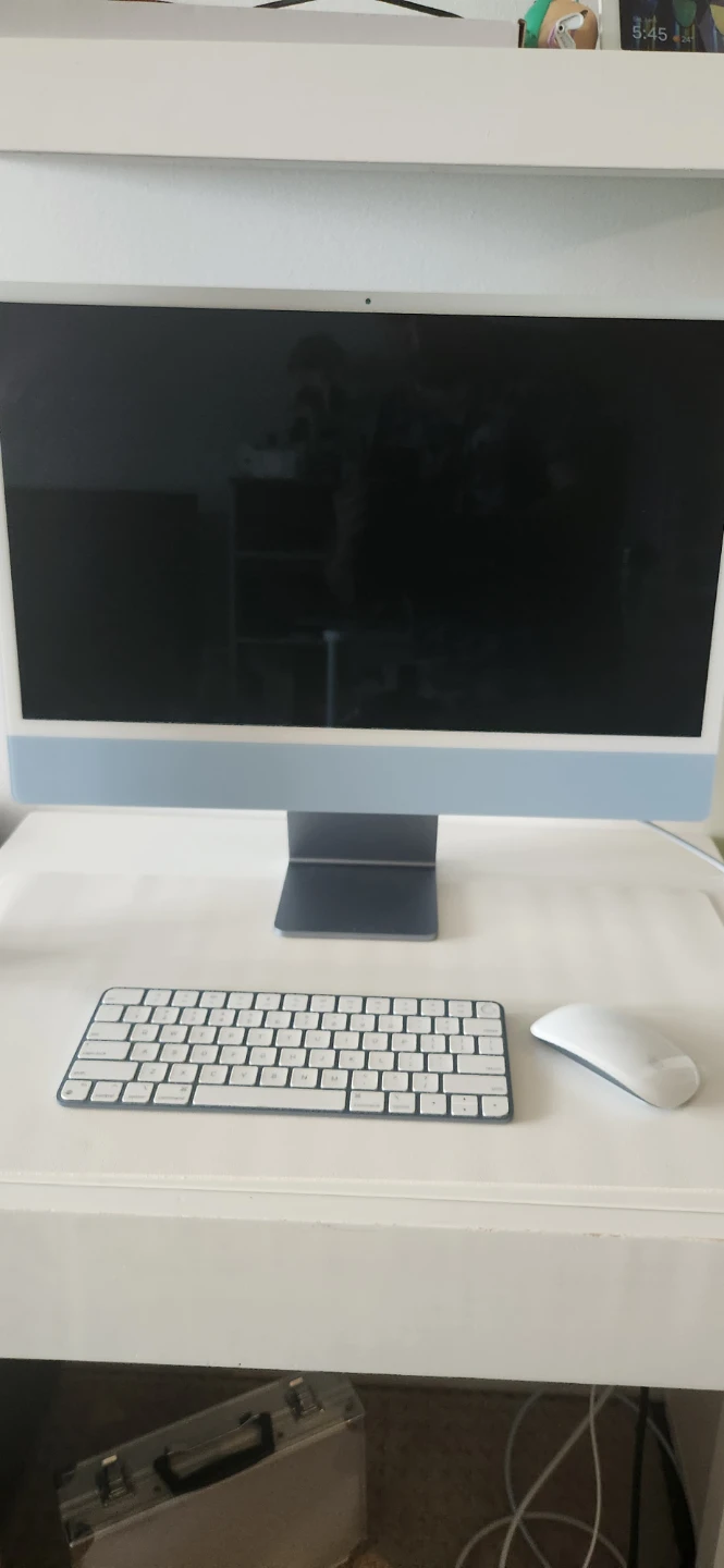 Blue Apple iMac M1 4 ports 512gb - photo 3