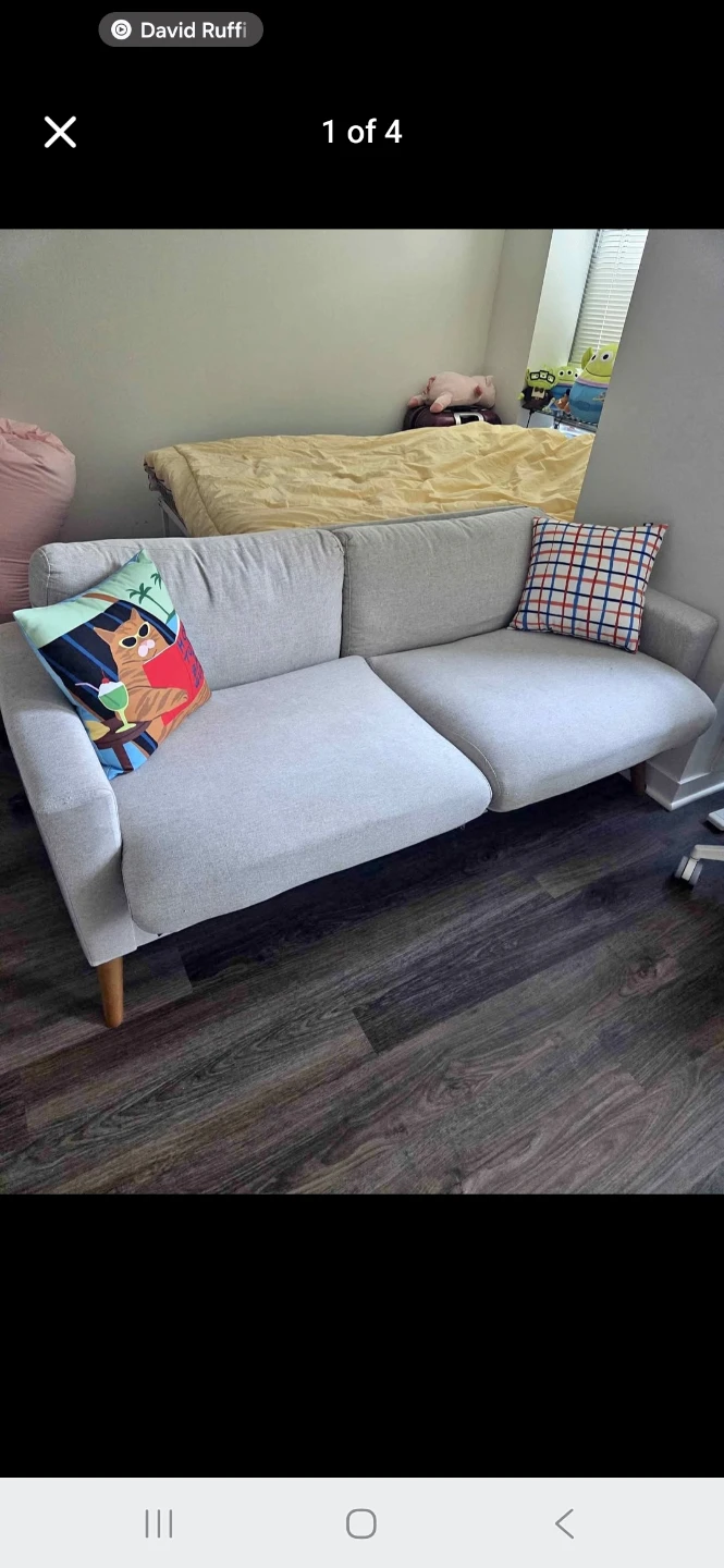 George Oliver Upholstered Standard Loveseat