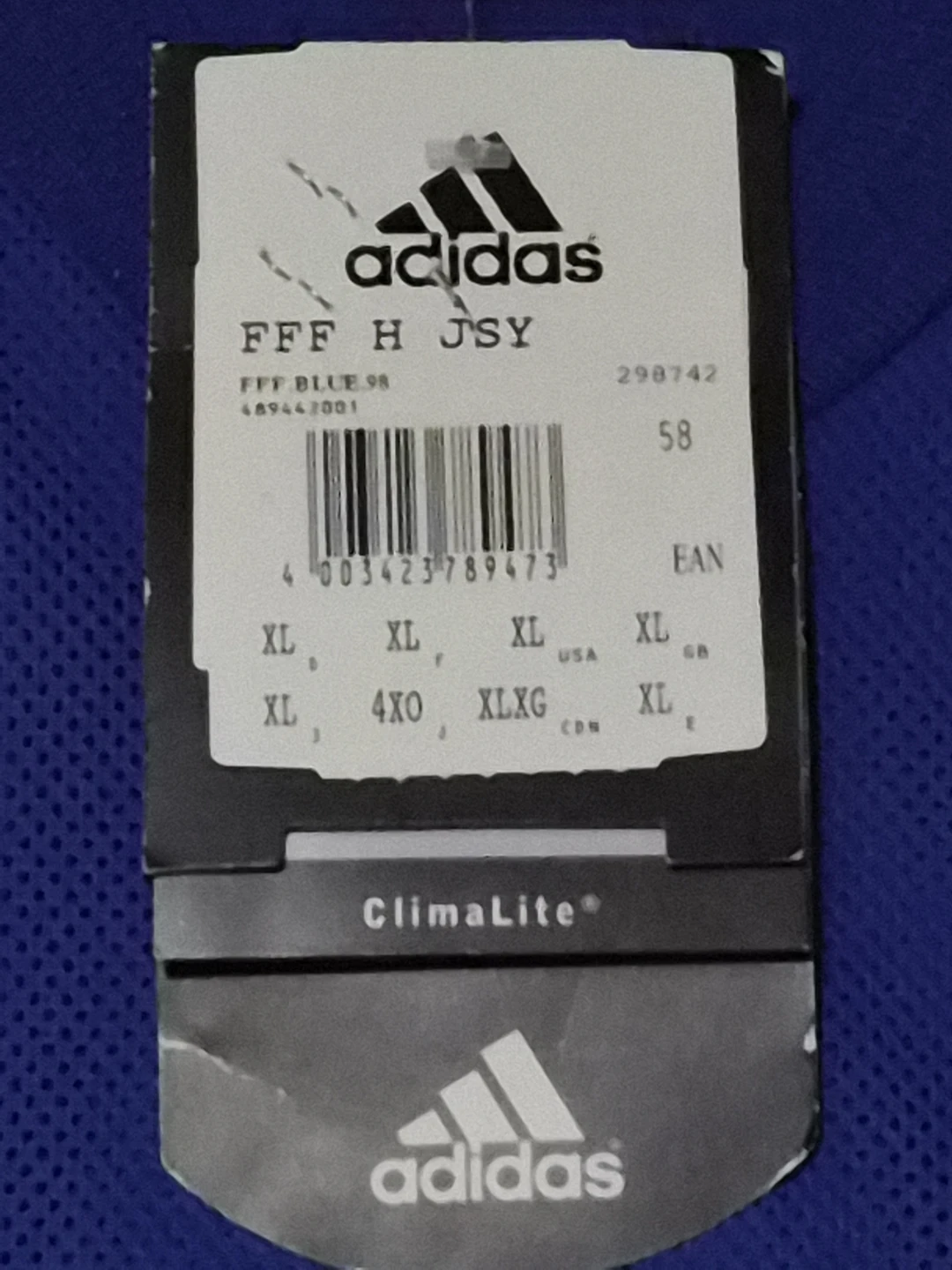 France 2002 World Cup vintage adidas soccer jersey - photo 2