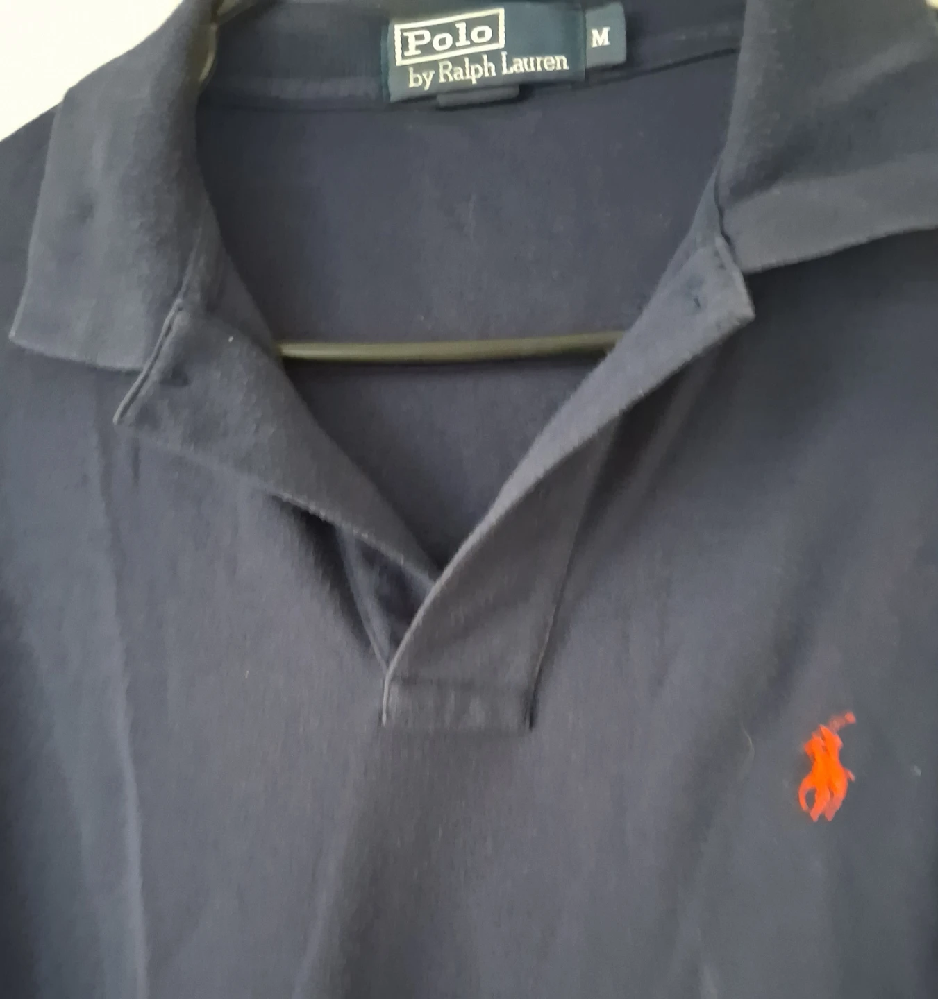 Polo by Ralph Lauren Navy Blue Polo Shirt - Medium - photo 3