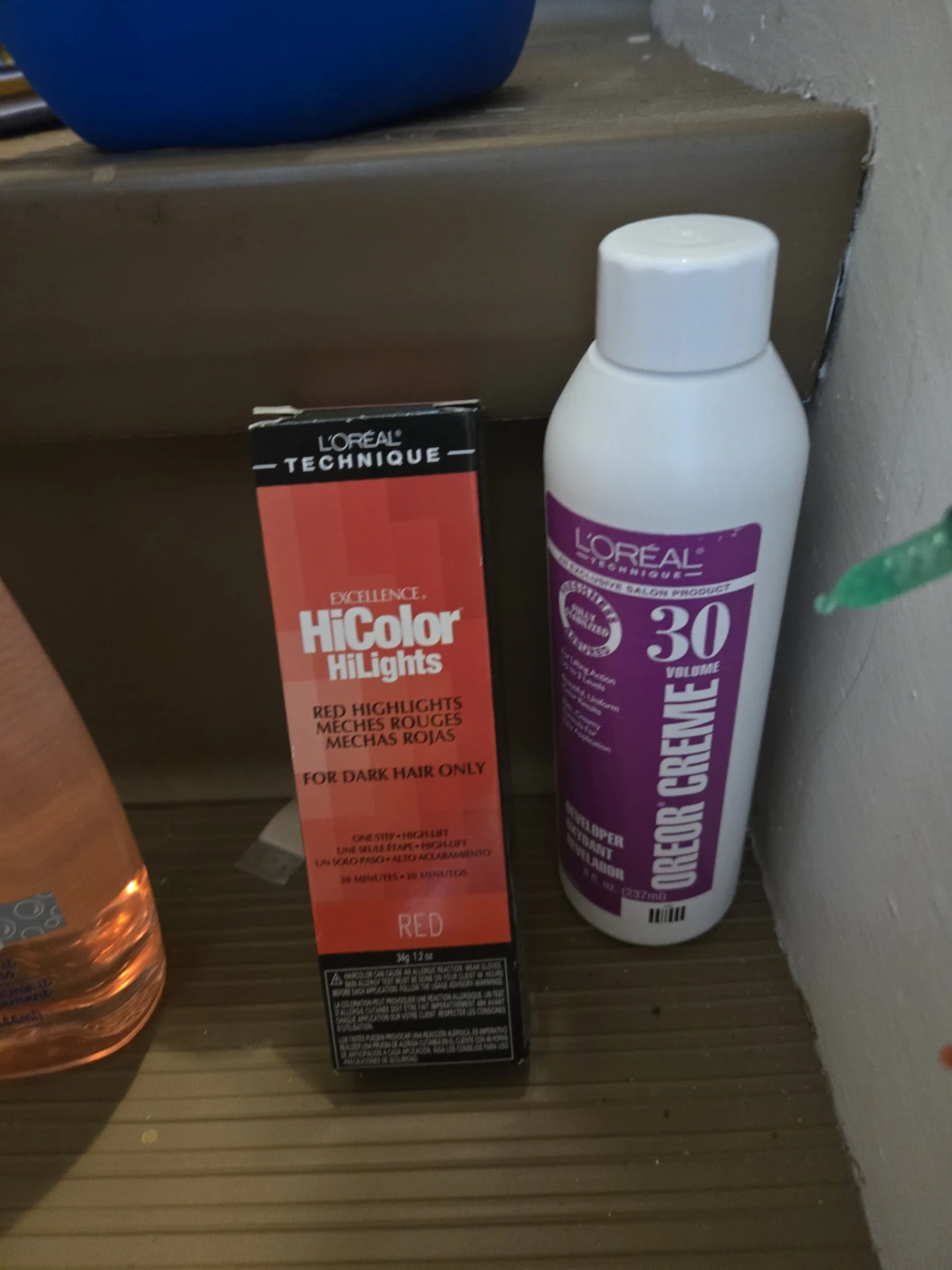 Hair dye and toner