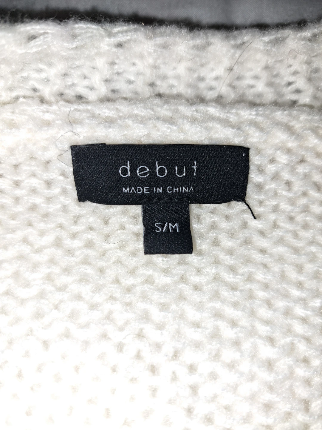 Debut White Rainbow Cardigan S/M - photo 2