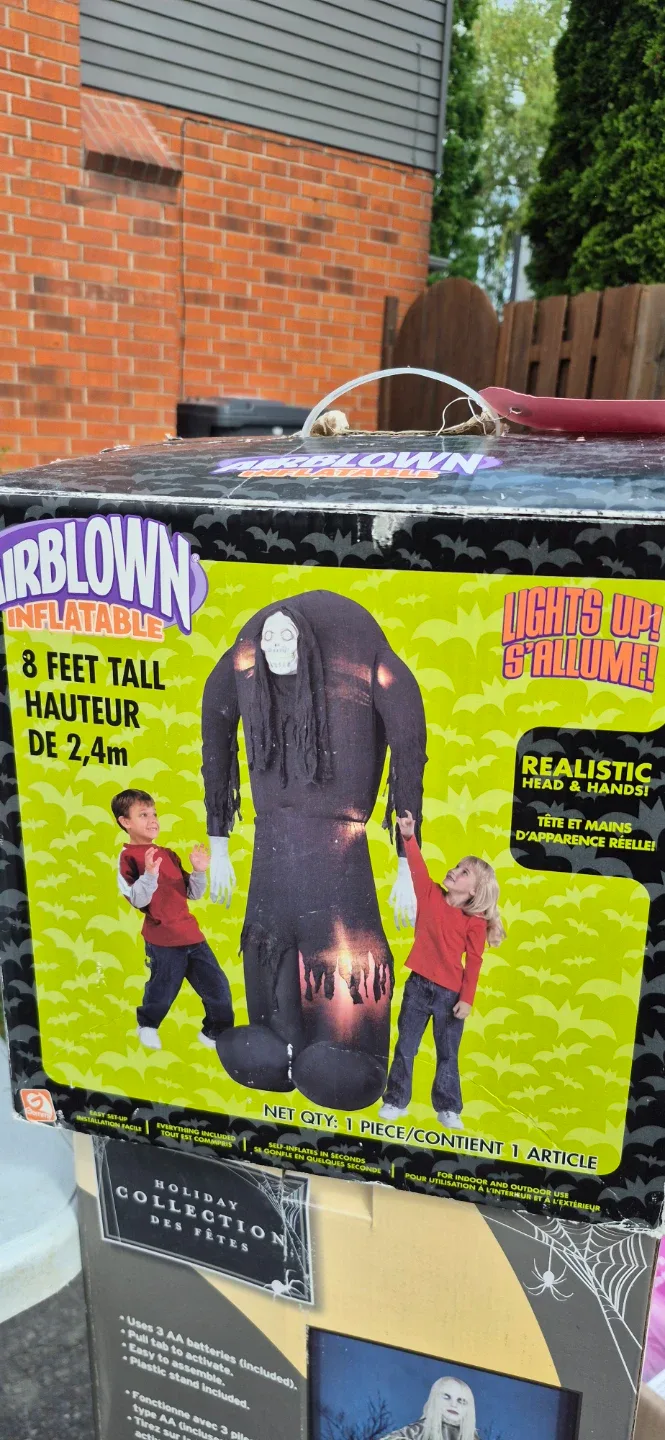 Airblown Inflatable 8 Foot Tall Halloween Decor