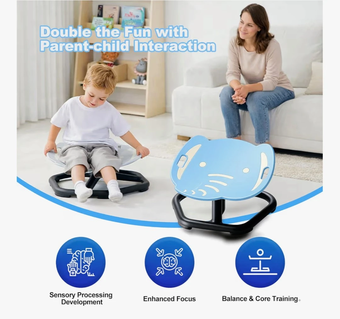 JOYANO Glow-in-the-Dark Elephant Swivel Chair - photo 2