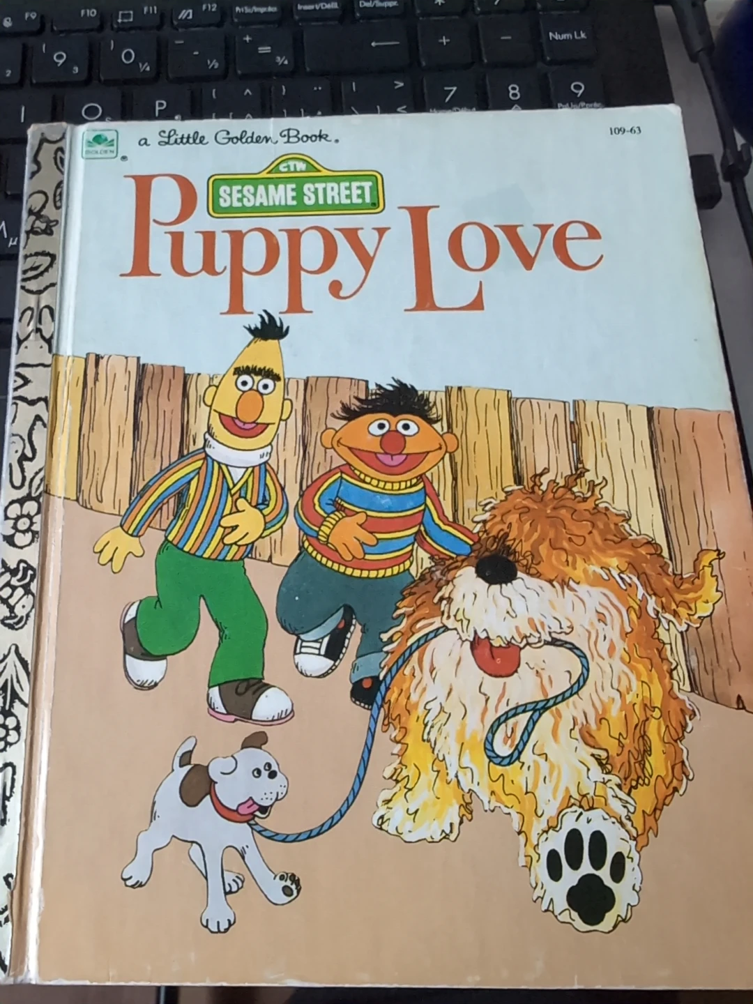 Sesame Street Puppy Love Little Golden Book