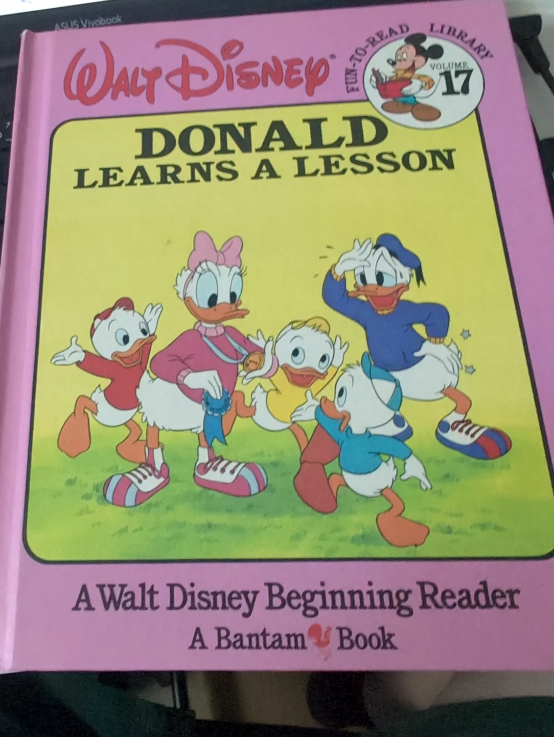 Walt Disney Donald Learns a Lesson Fun-To-Read Library Book