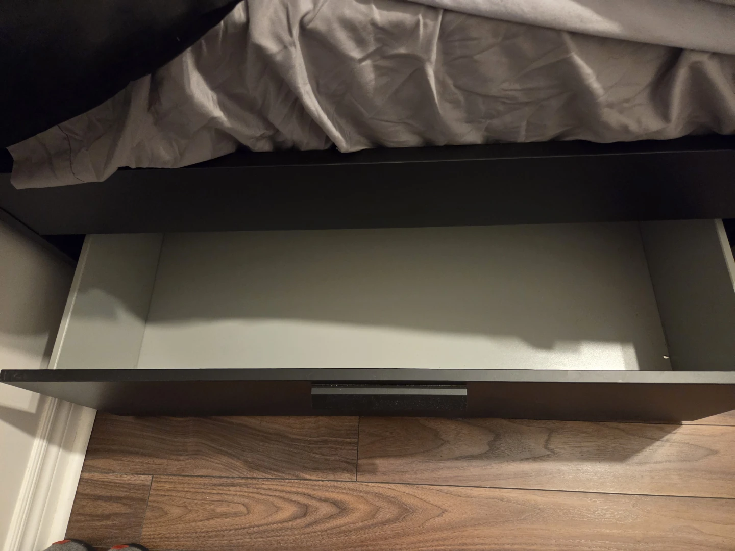 IKEA BRIMNES Bed Frame with Storage Drawers - photo 3