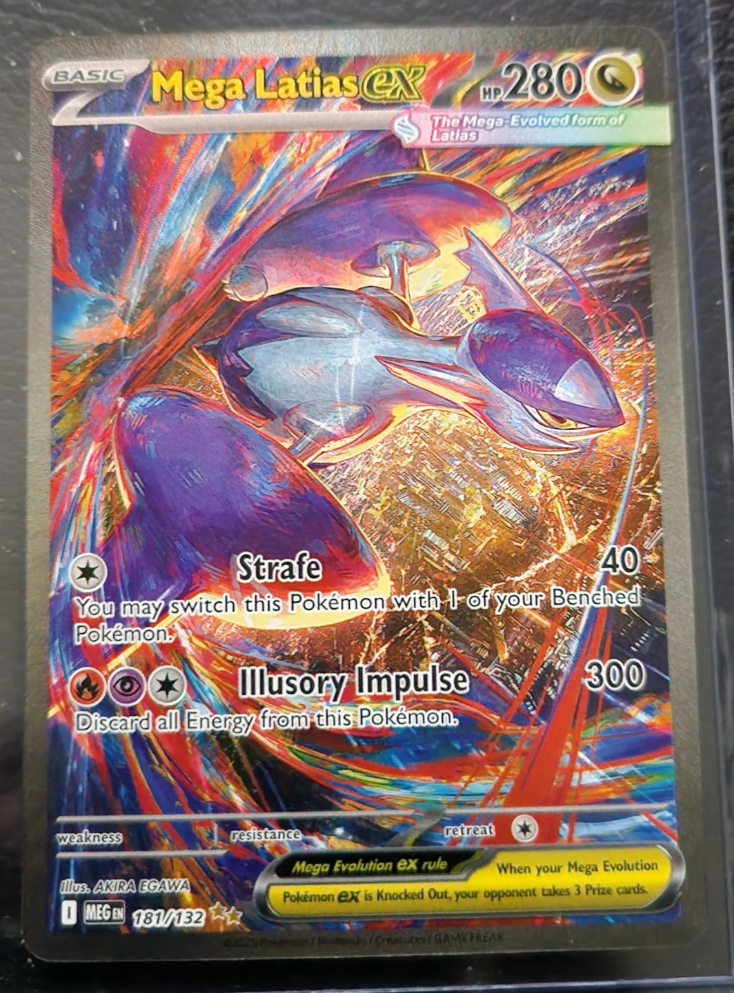 Mega Latias ex 181 - Near Mint ⚽️