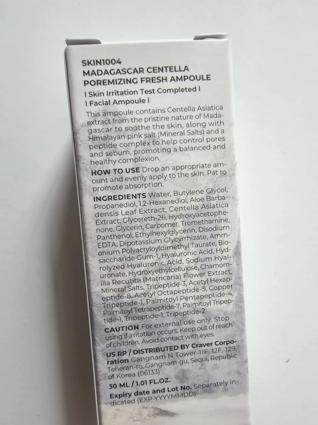 SKIN1004 Madagascar Centella Poremizing Fresh Ampoule ⚽️ - photo 2