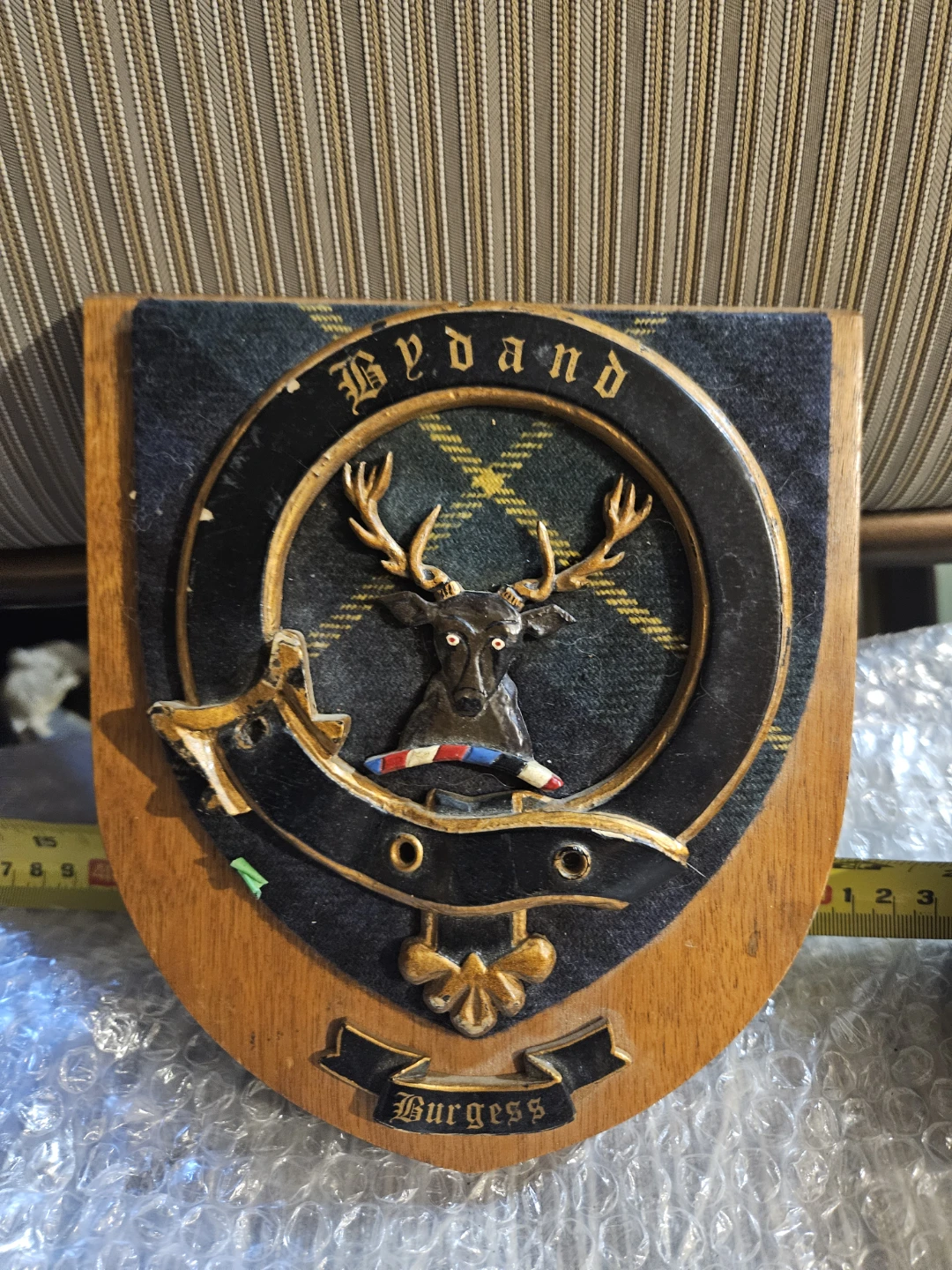 Gordon Clan Crest Badge Wall Plaque - photo 2