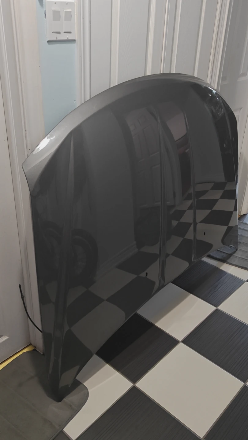 Used Grey Car Hood - photo 2