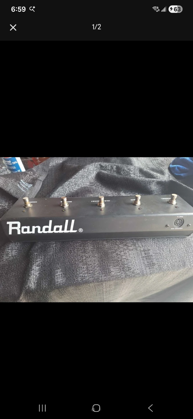 Randall Footswitch