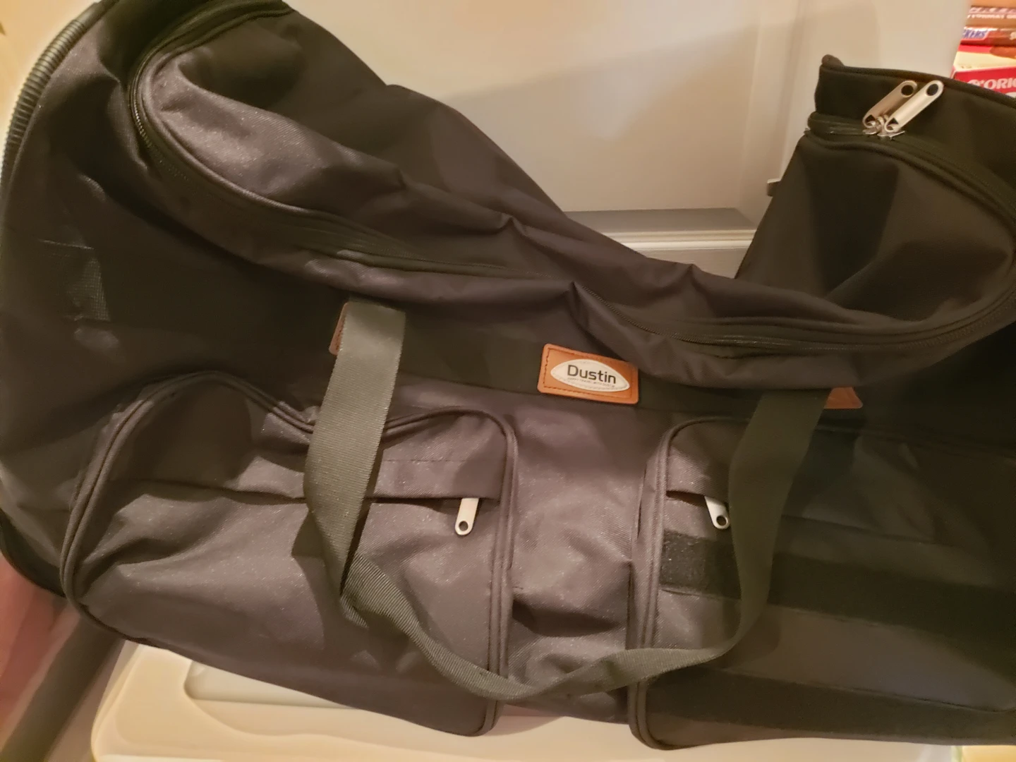 Dustin Black Rolling Suitcase Luggage - photo 3