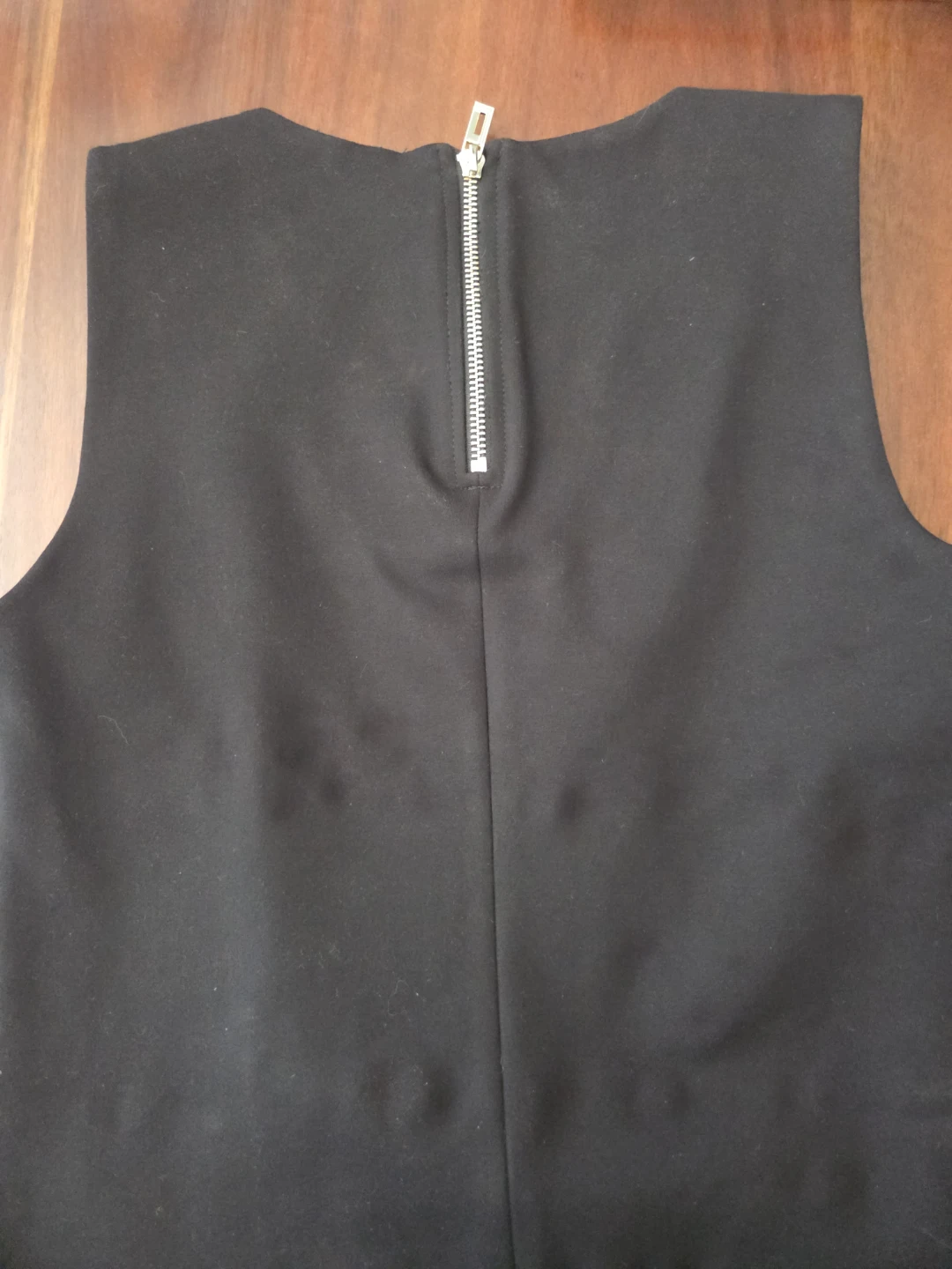 Karl Lagerfeld Paris Black Faux Leather Top - XS - photo 4