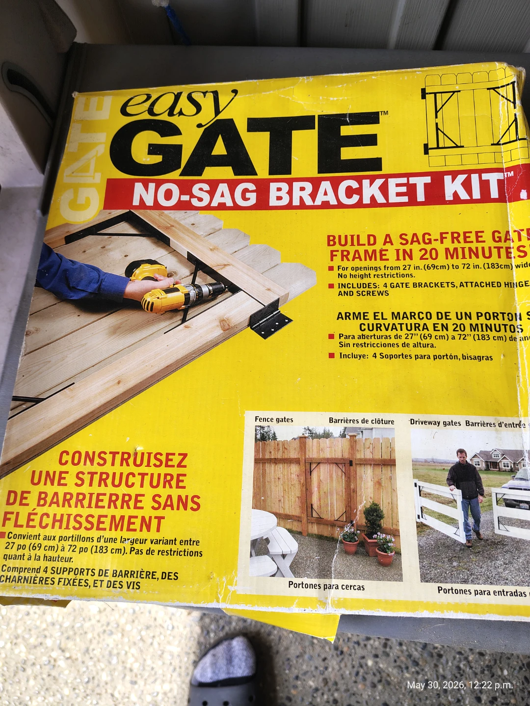 Easy Gate No Sag Gate Kit
