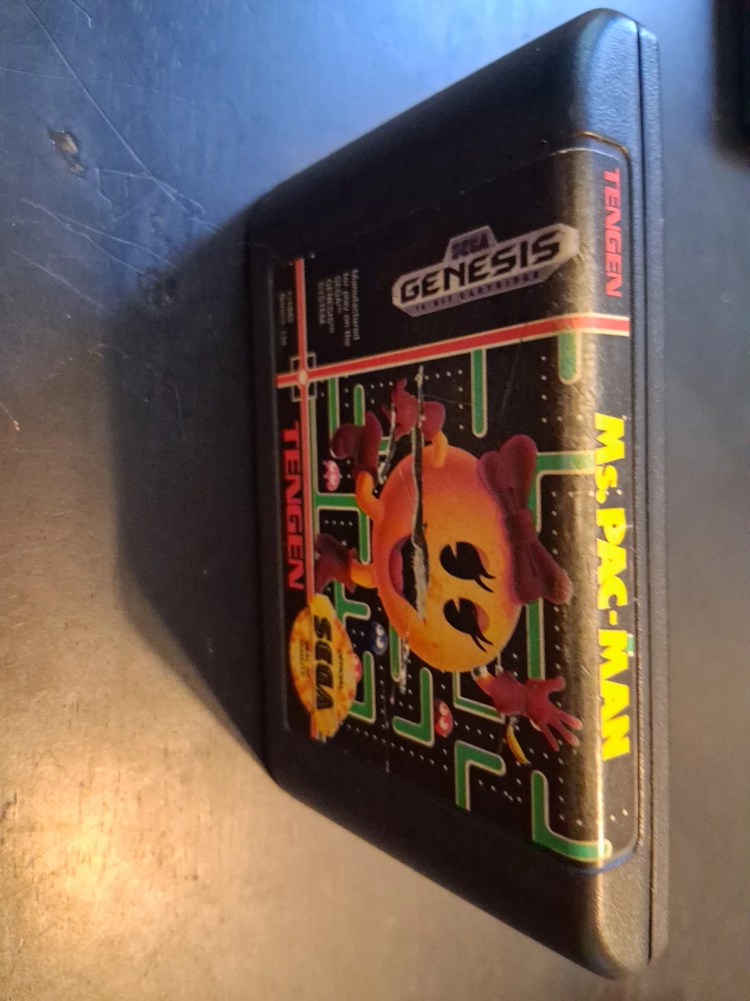 Ms. Pac-Man Sega Genesis Game Cartridge - photo 2